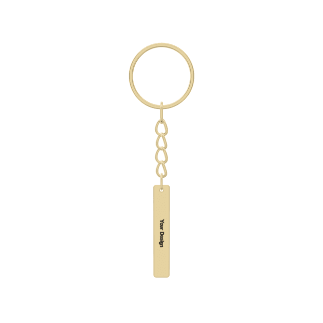 Vertical Bar Keychain