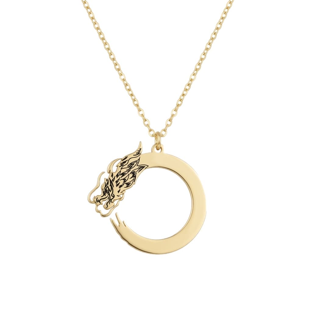 Dragon Enso Necklace