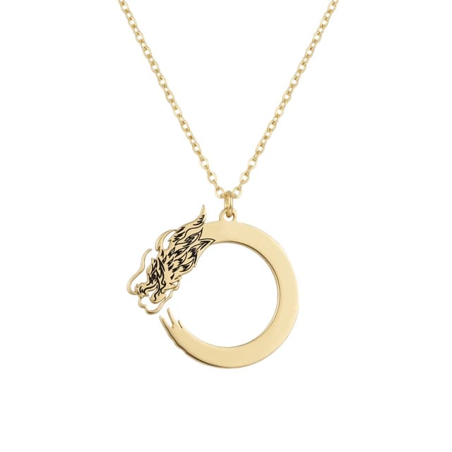Dragon Enso Necklace