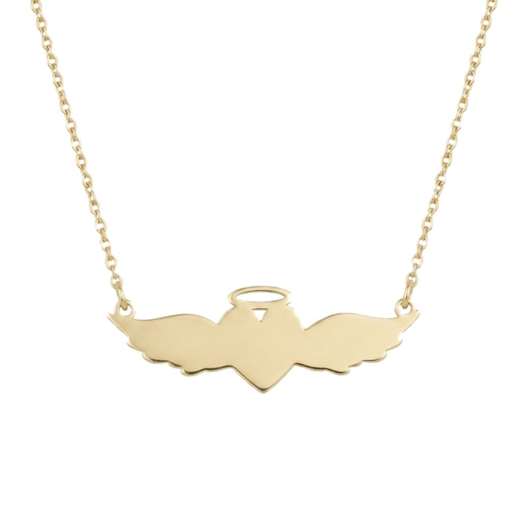 Angel Heart Pendant Necklace