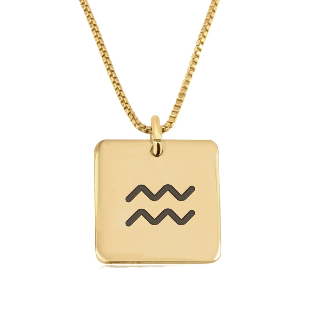 Aquarius Celestial Necklace