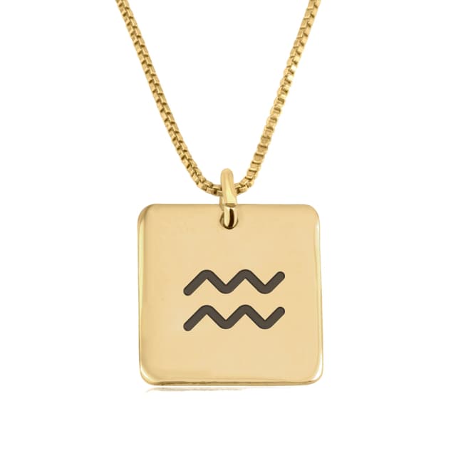Aquarius Celestial Necklace