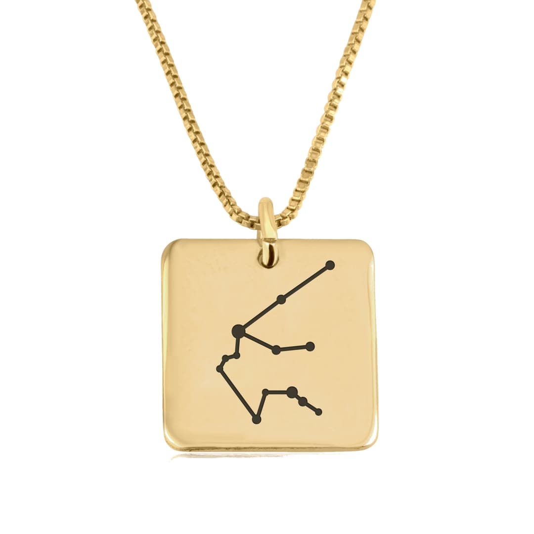 Aquarius Constellation Necklace