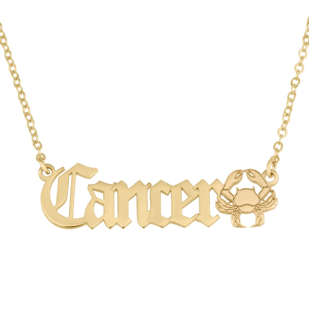 Cancer Symbol Necklace