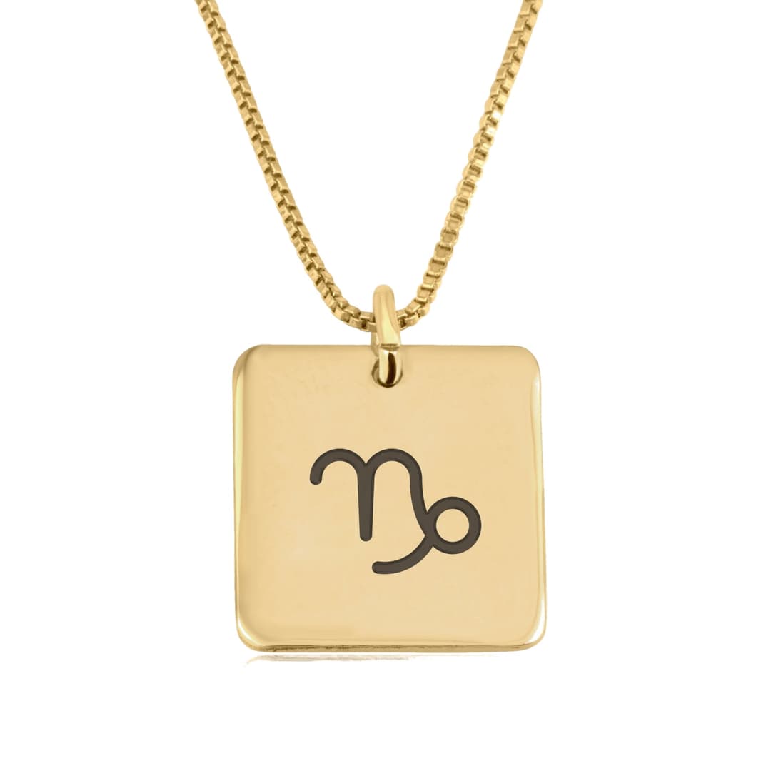 Capricorn Celestial Necklace
