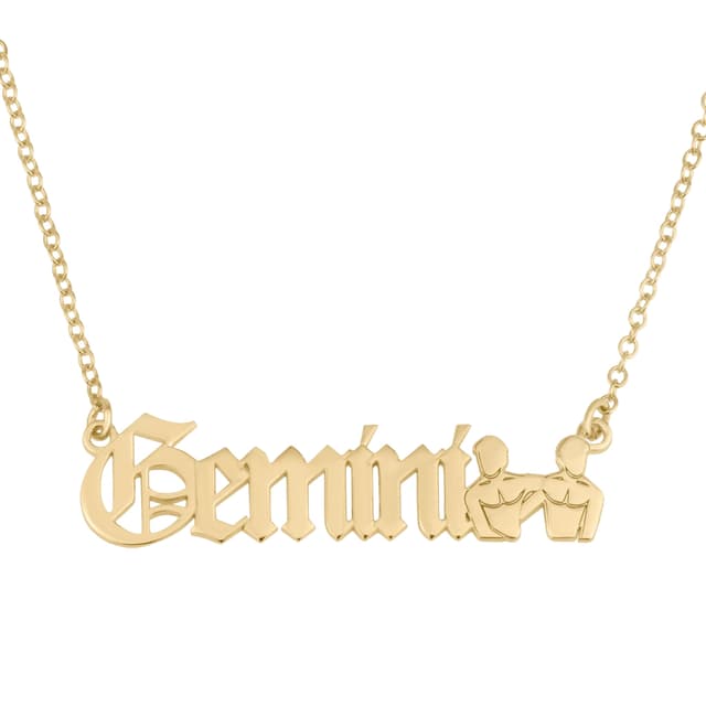 Gemini Symbol Necklace
