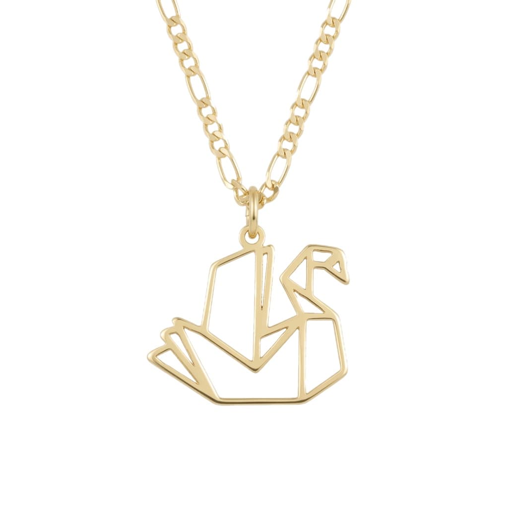 Origami Necklace Personalized