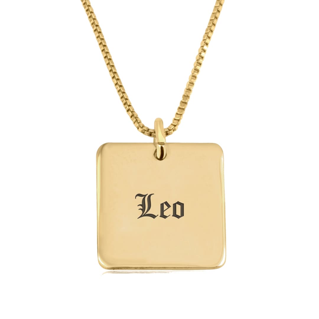 Leo Charm Necklace