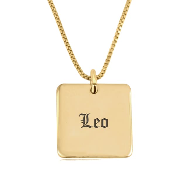 Leo Charm Necklace