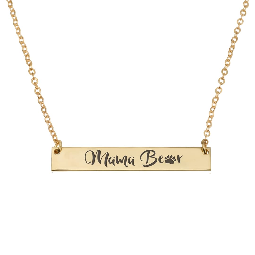 Momma Bear Necklace Special Mother Gift