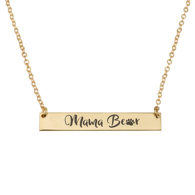 Momma Bear Necklace Special Mother Gift
