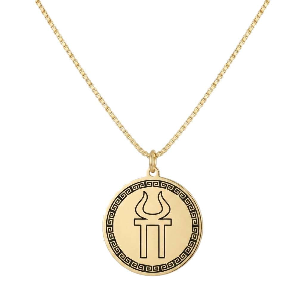 Hestia Symbol Necklace