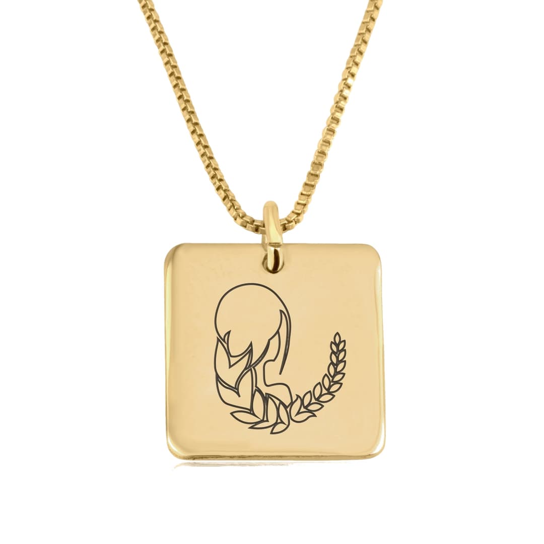 Virgo Zodiac Necklace