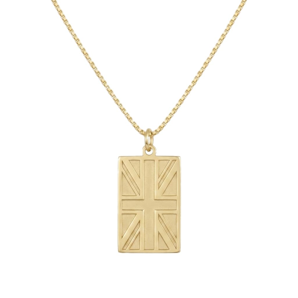 British Flag Necklace