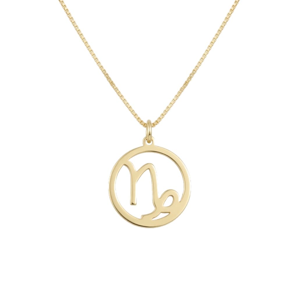 Capricorn Sign Necklace