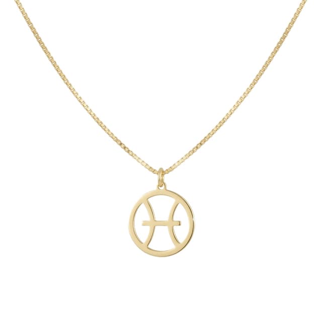 Pisces Sign Necklace