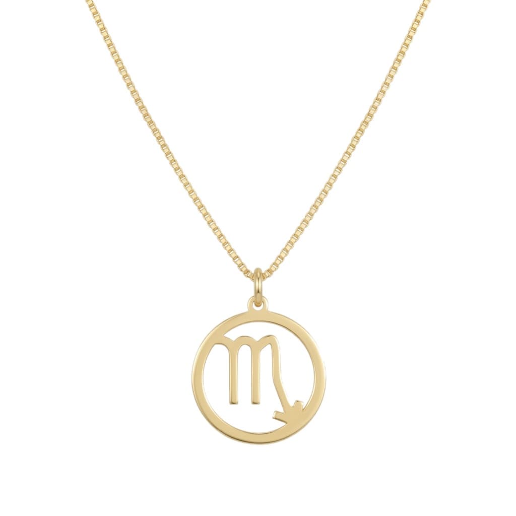 Scorpio Sign Necklace