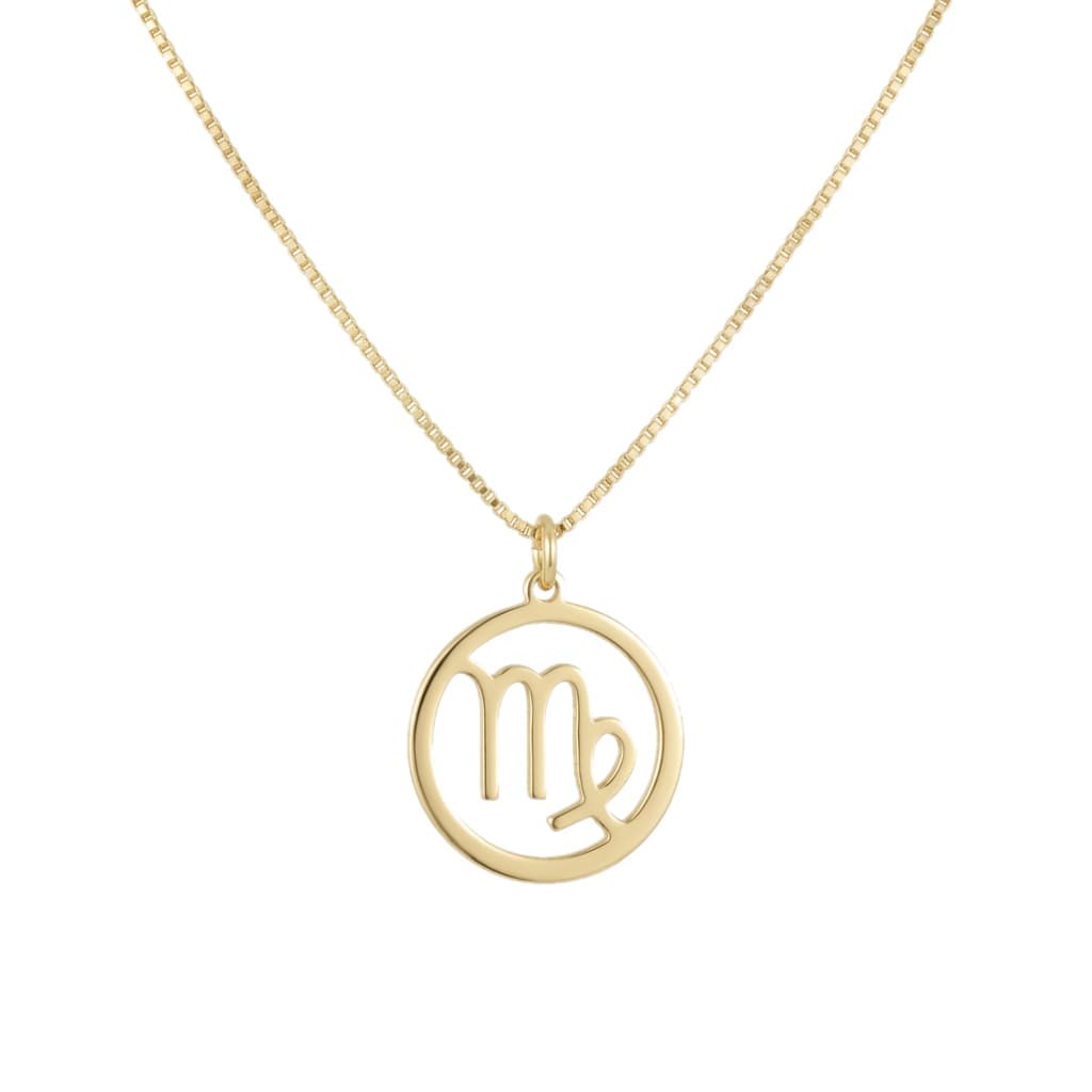 Virgo Sign Necklace