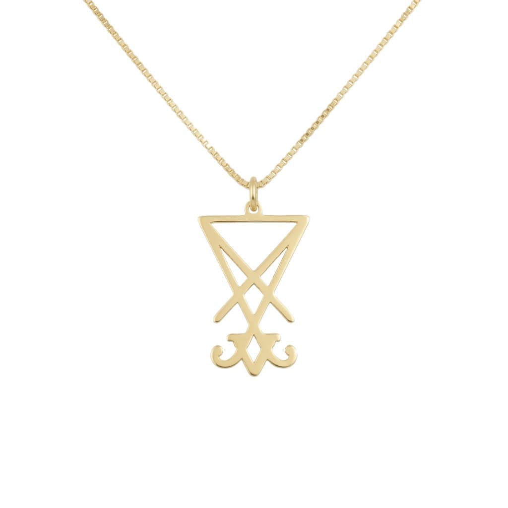 Sigil Of Lucifer Necklace
