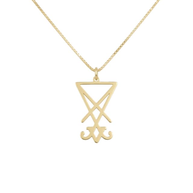 Sigil Of Lucifer Necklace