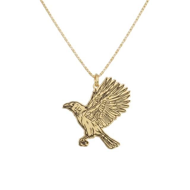 Ravens Crow Necklace