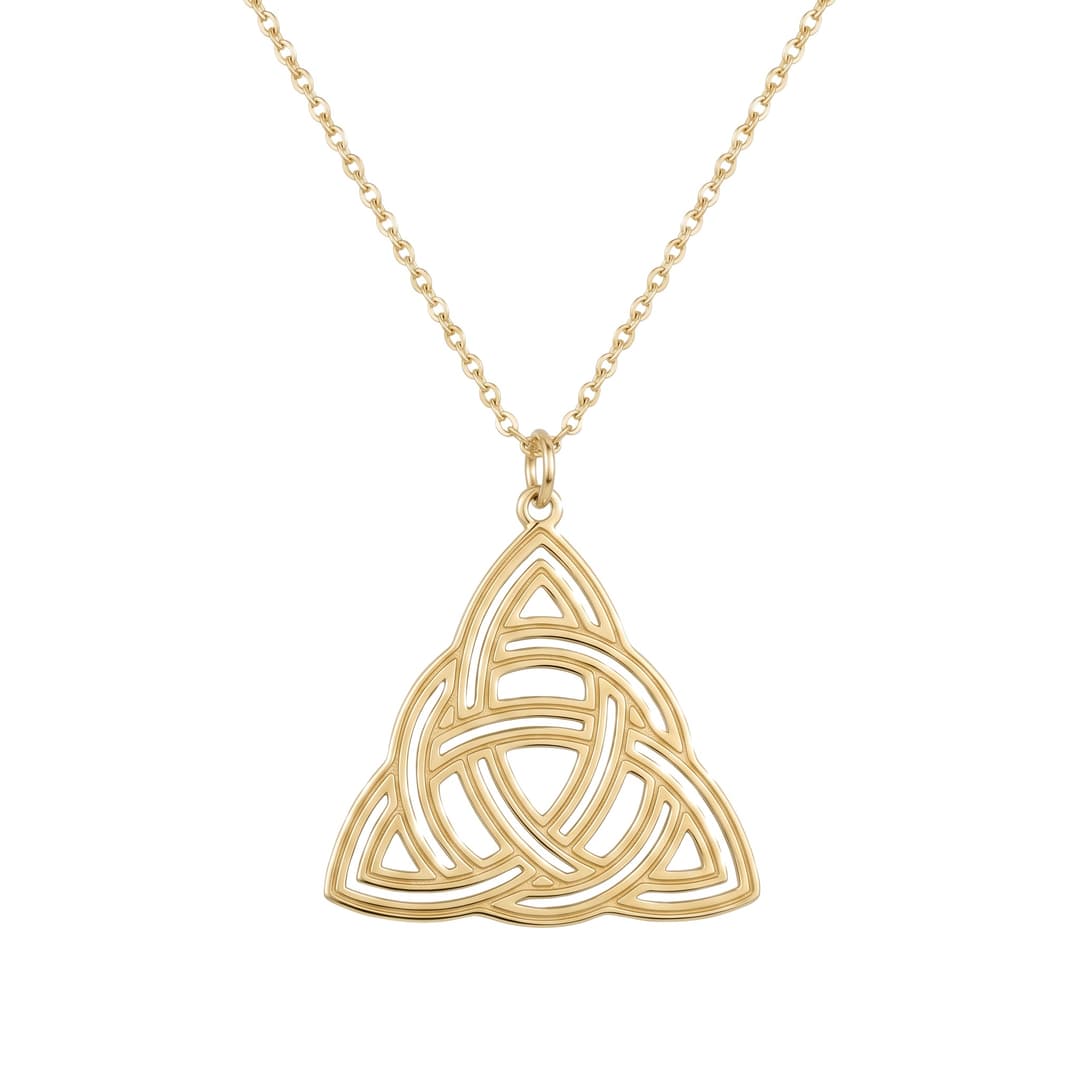 Triquetra Symbol Necklace