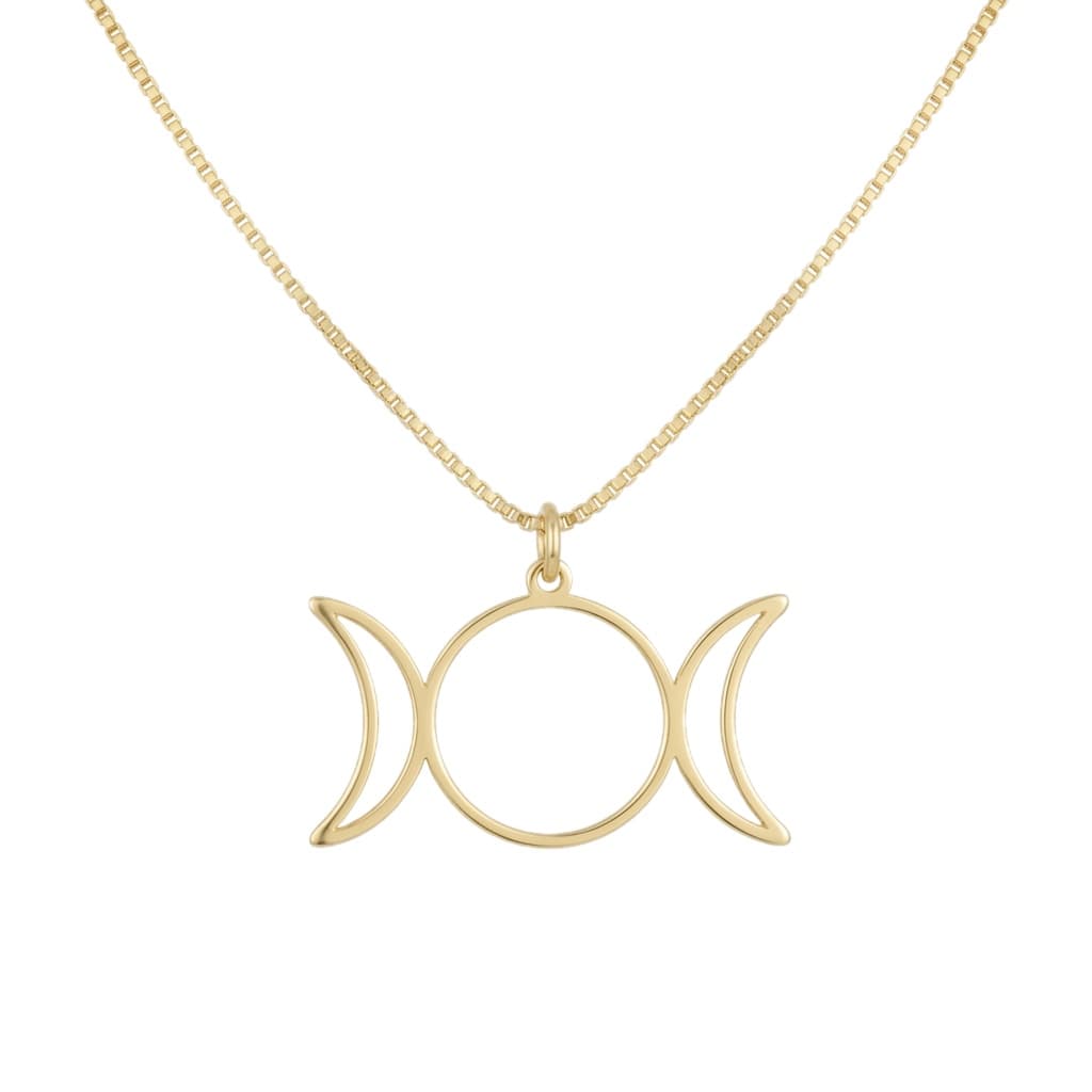 Triple Moon Necklace