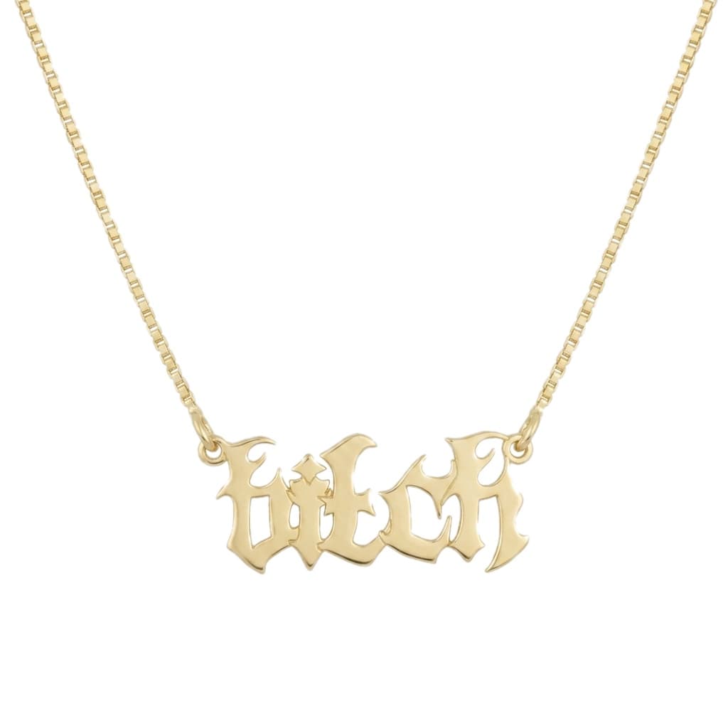 Bitch Necklace 5 Styles