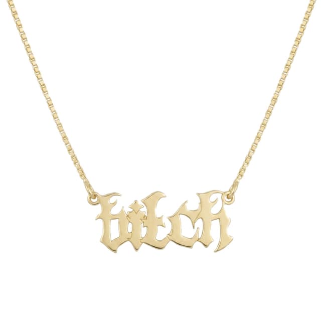 Bitch Necklace 5 Styles