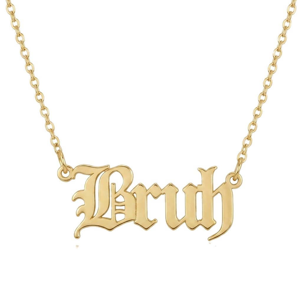 Bruh Necklace 5 Styles