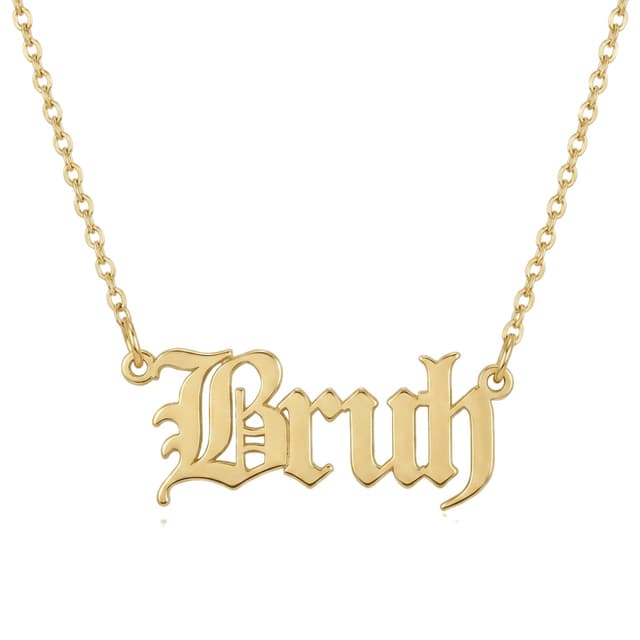 Bruh Necklace 5 Styles
