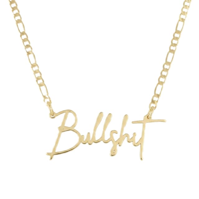 Bullshit Necklace 5 Styles