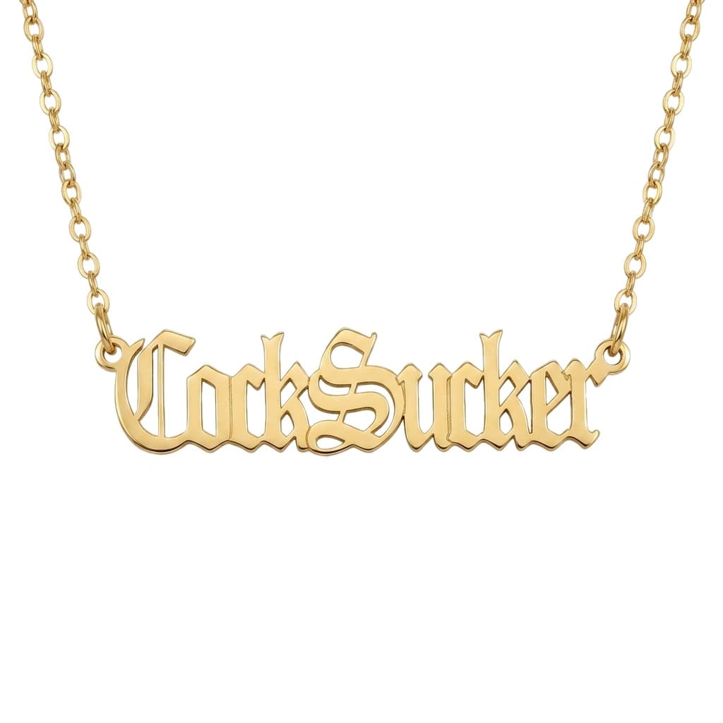 Cock Sucker Necklace 5 Styles