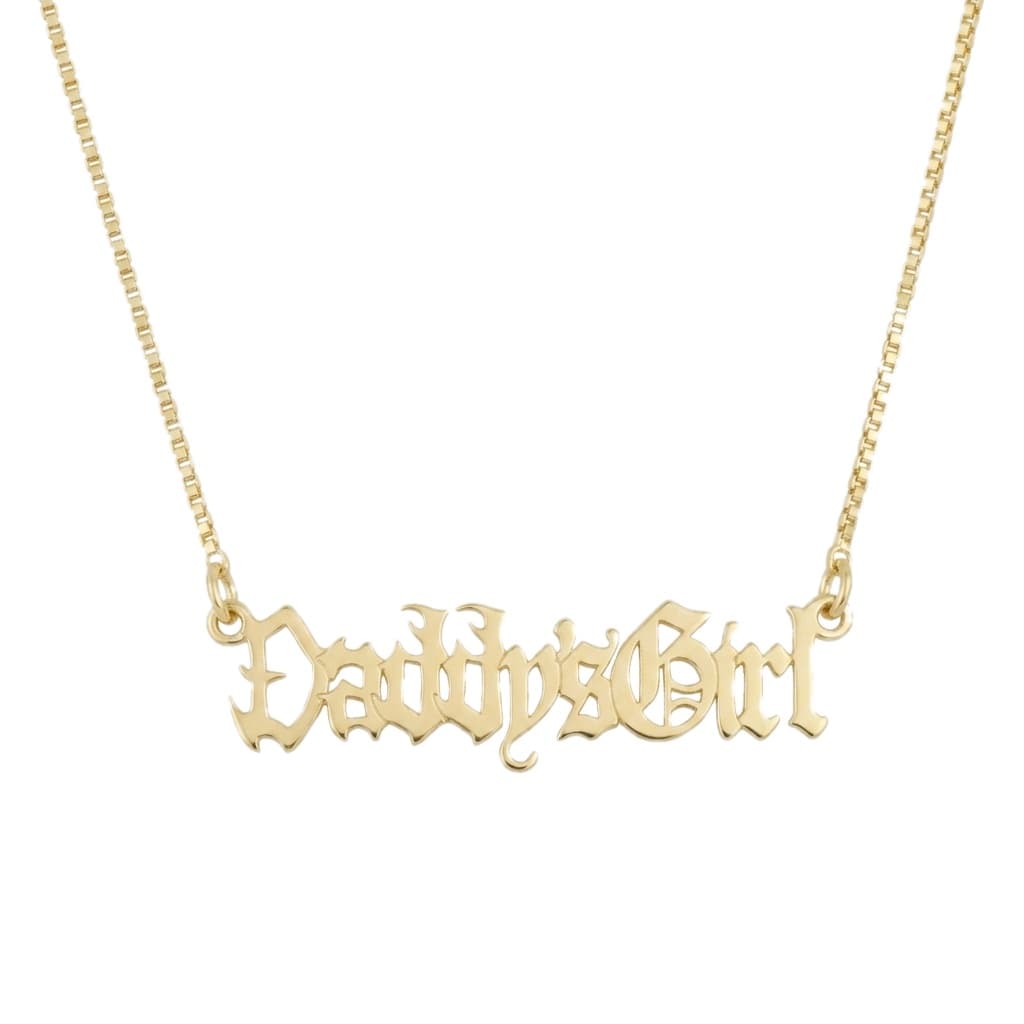 Daddy Girl Necklace 5 Styles
