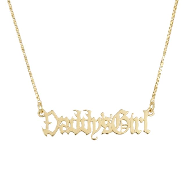 Daddy Girl Necklace 5 Styles