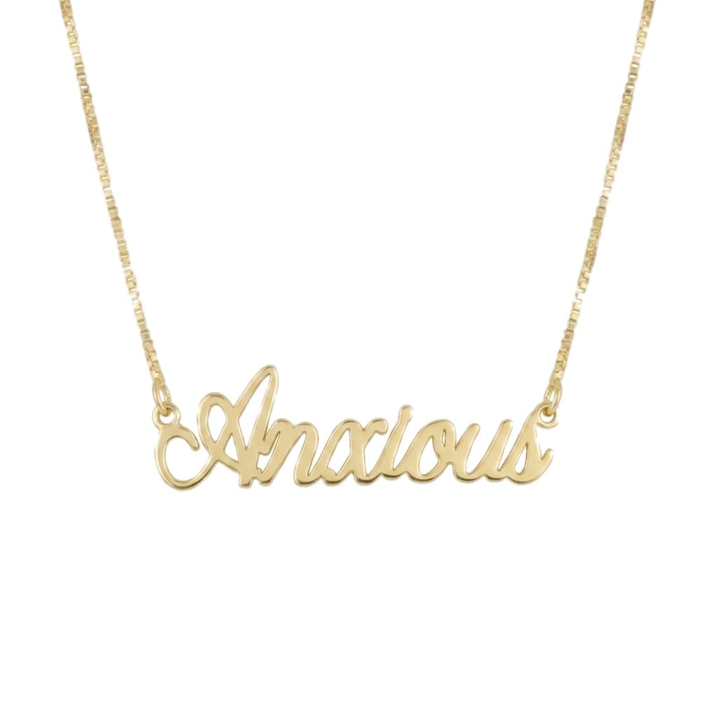 Anxious Necklace 5 Styles