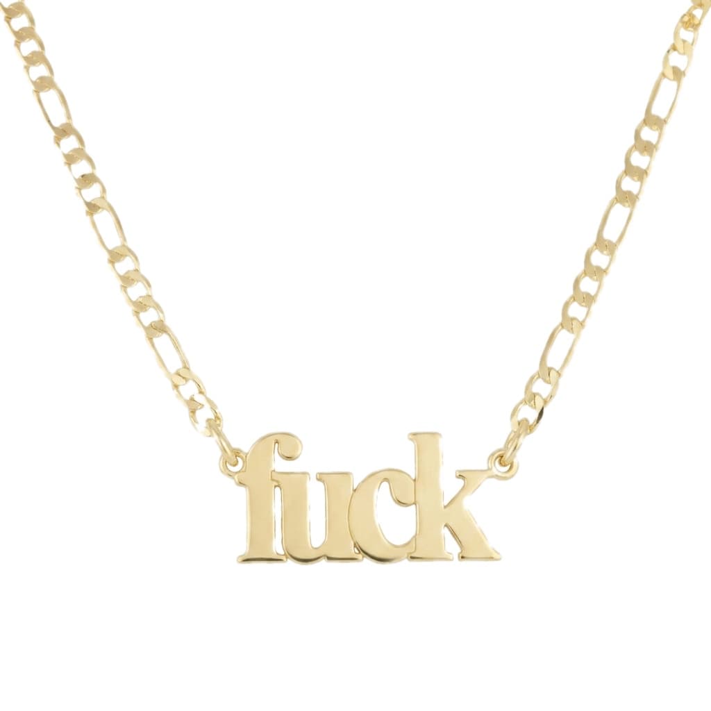 Fuck Necklace 5 Styles