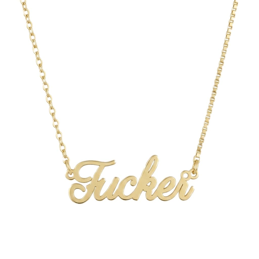 Fucker Necklace 5 Styles