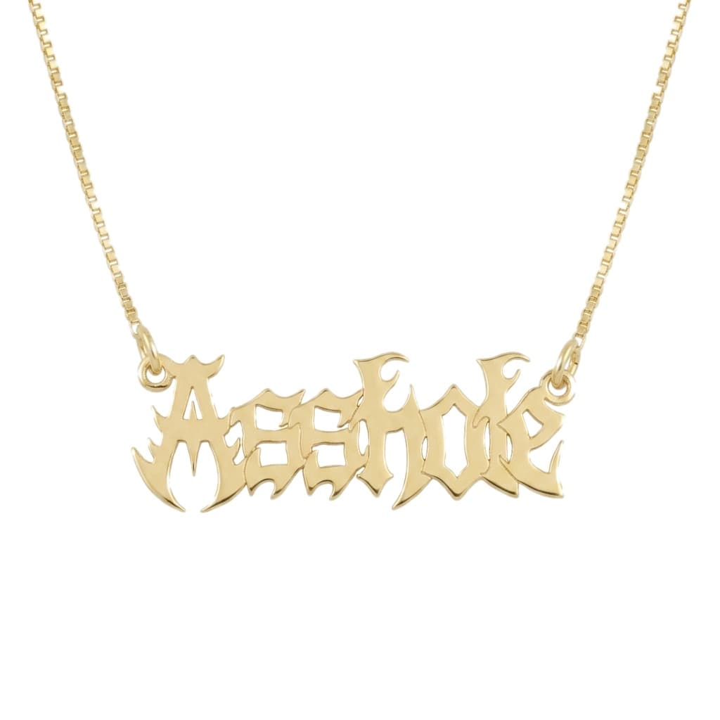 Asshole Necklace 5 Styles