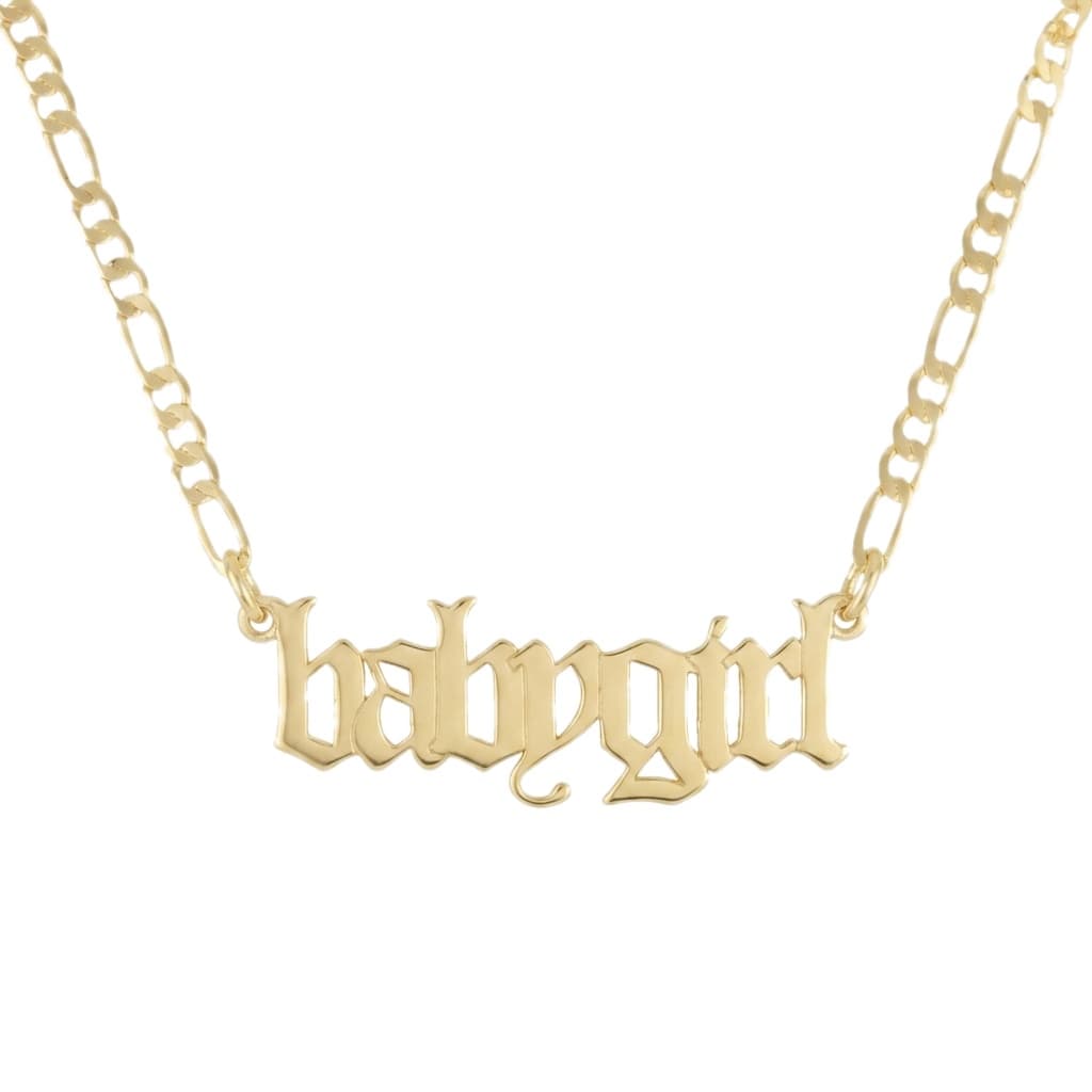 Babygirl Necklace 5 Styles