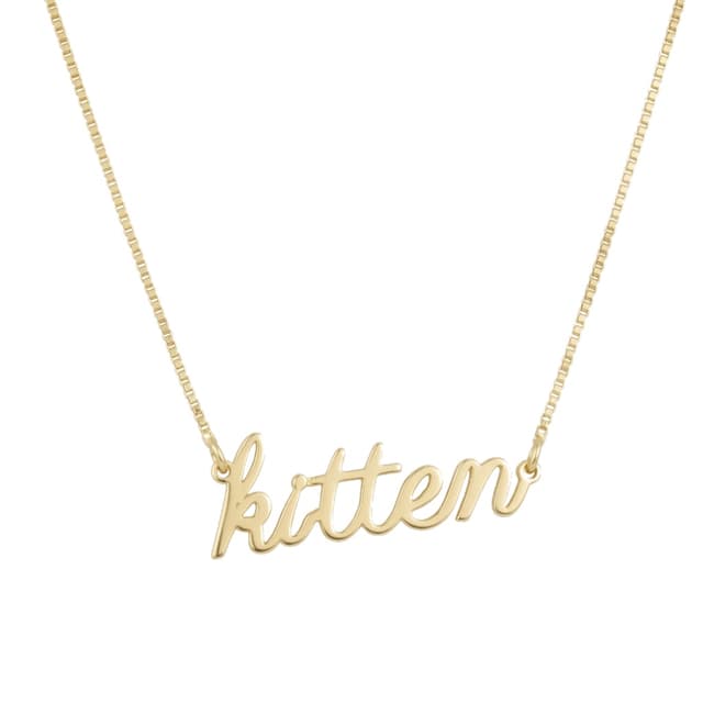 Kitten Necklace 5 Styles