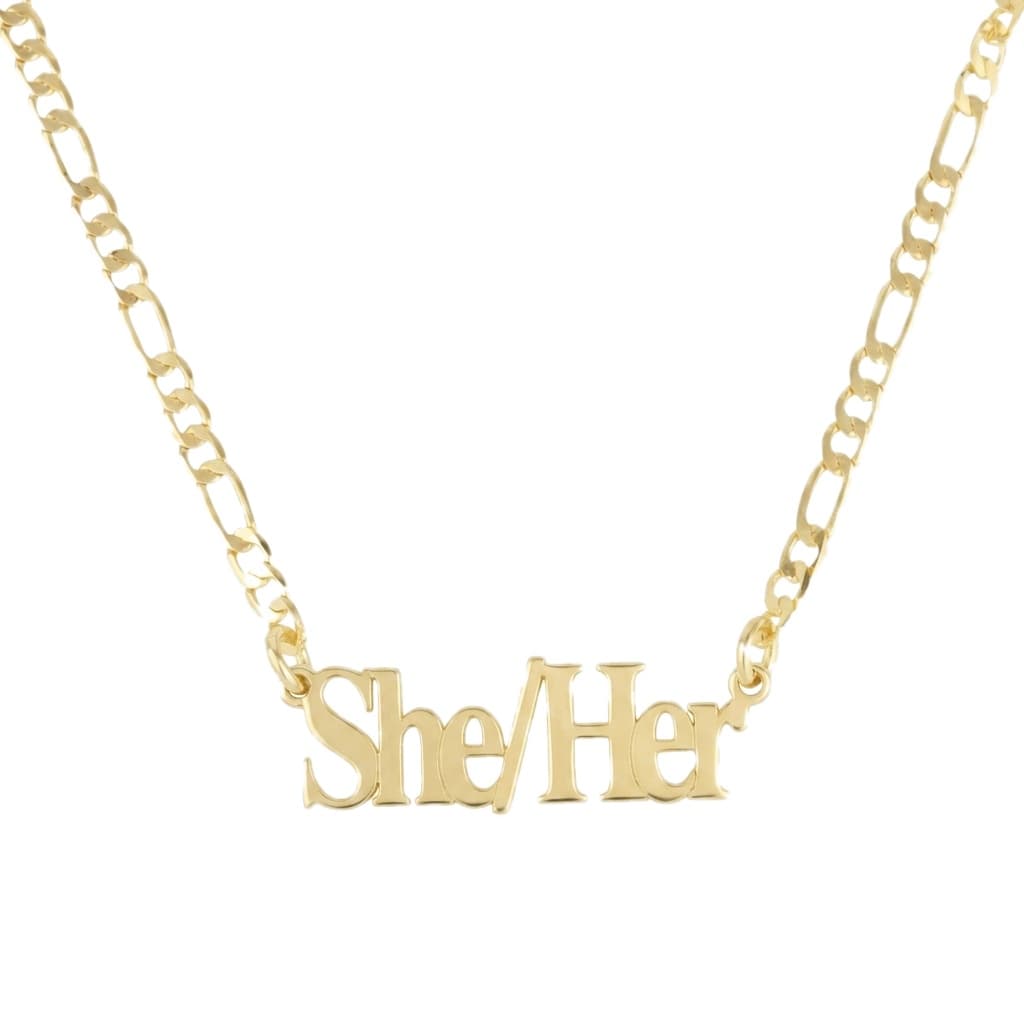She/Her Necklace 5 Styles