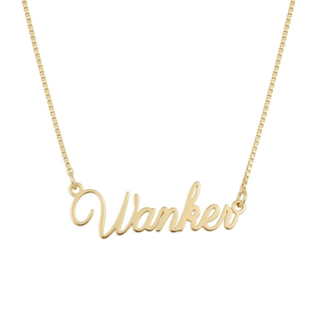 Wanker Necklace 5 Styles