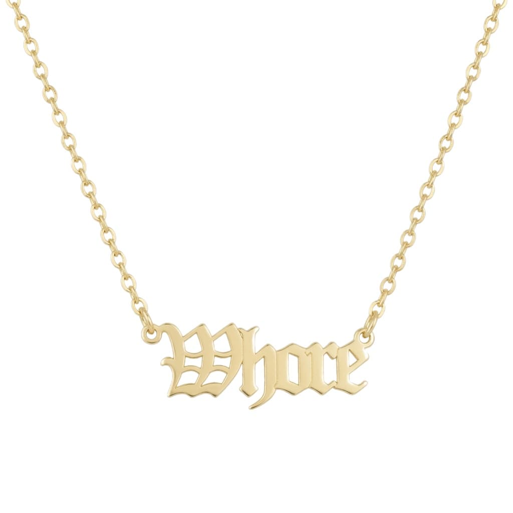 Whore Necklace 5 Styles