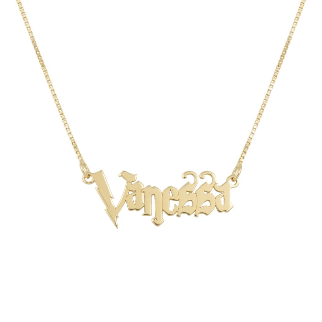 Name Necklace Font 35
