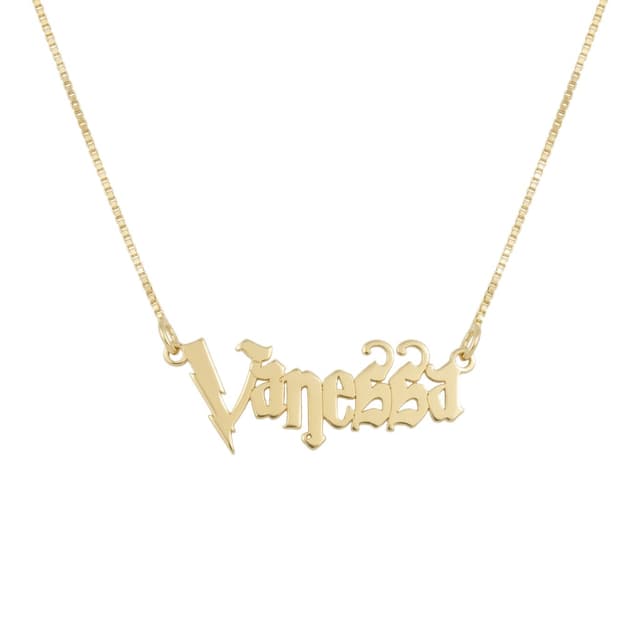 Name Necklace Font 35
