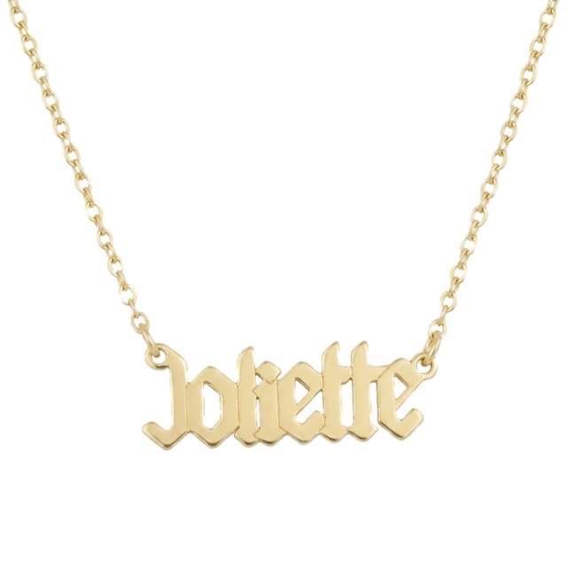 Name Necklace Font 36