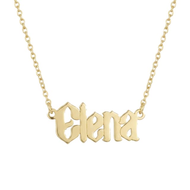 Name Necklace Font 43