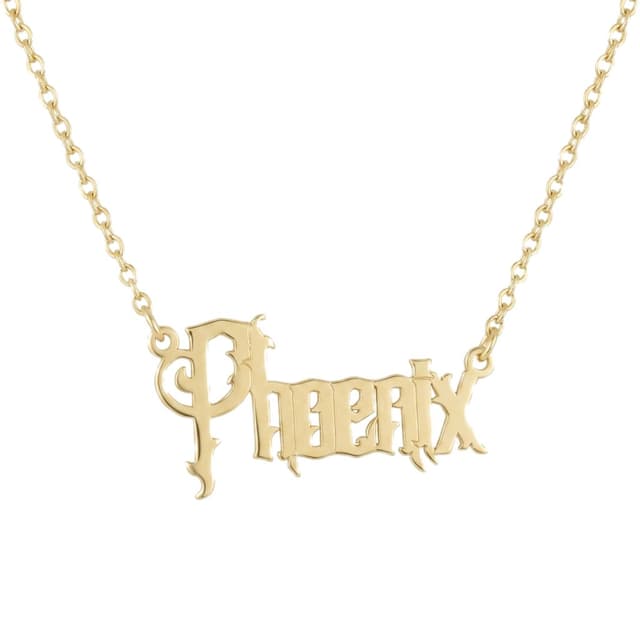 Name Necklace Font 44