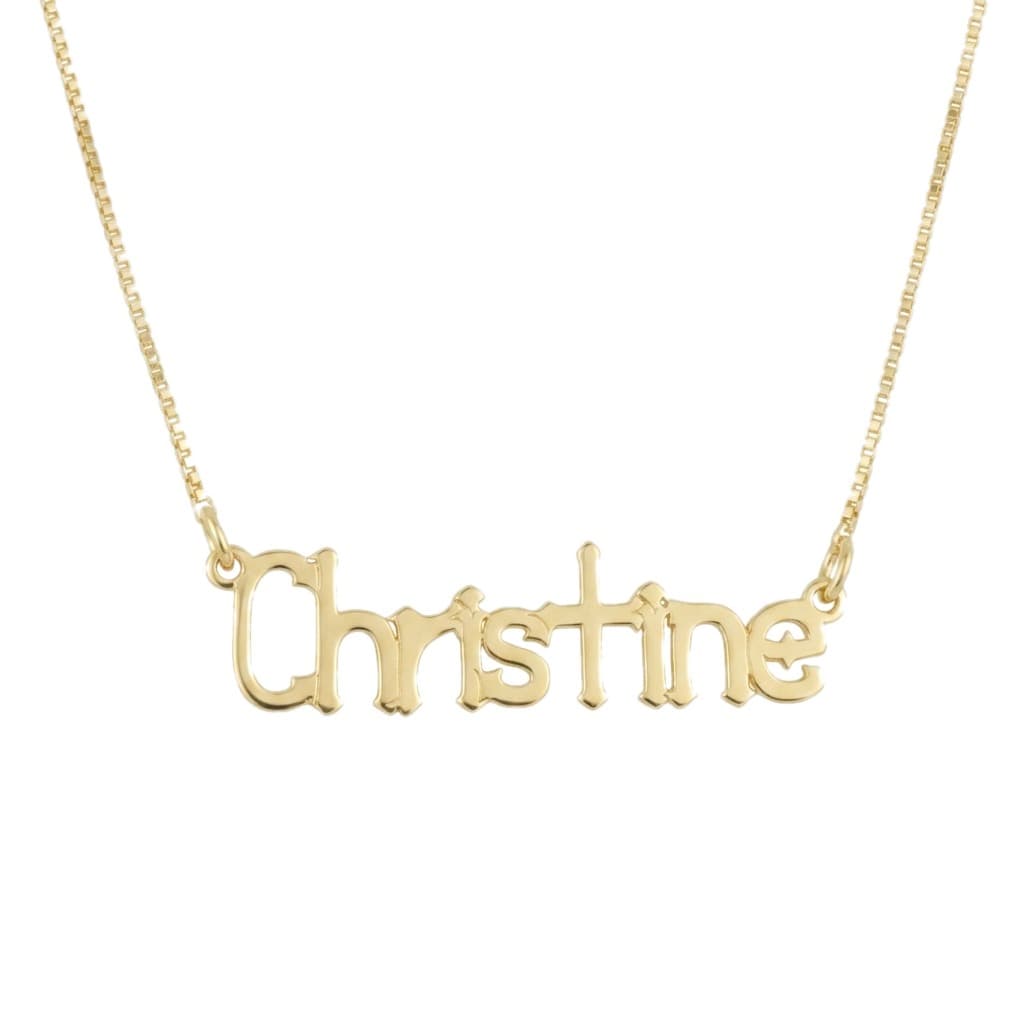 Name Necklace Font 45